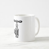 Wasserhahn Kaffeetasse (VorderseiteRechts)