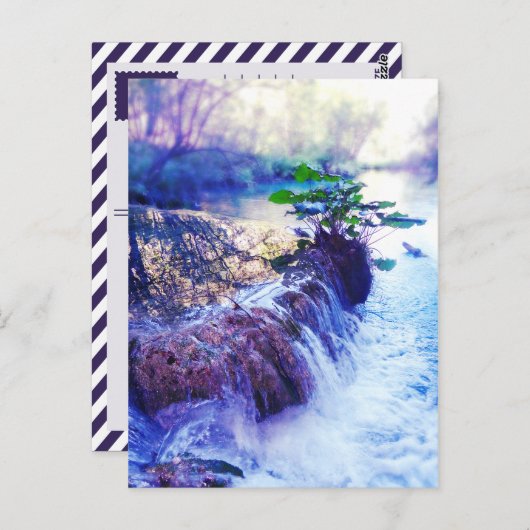 Wasserhahn Postkarte (Vorne/Hinten)