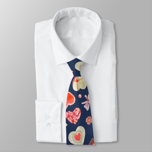 Wasserhärten und Blume Krawatte (Gebunden)