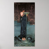 Wasserhaus - Circe Invidiosa 1892 Poster (Vorne)