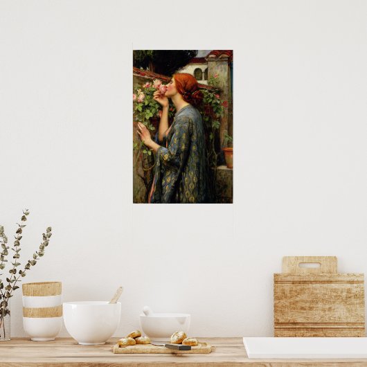 Wasserhaus - Das Soul der Rose 1903 Poster (Küche)