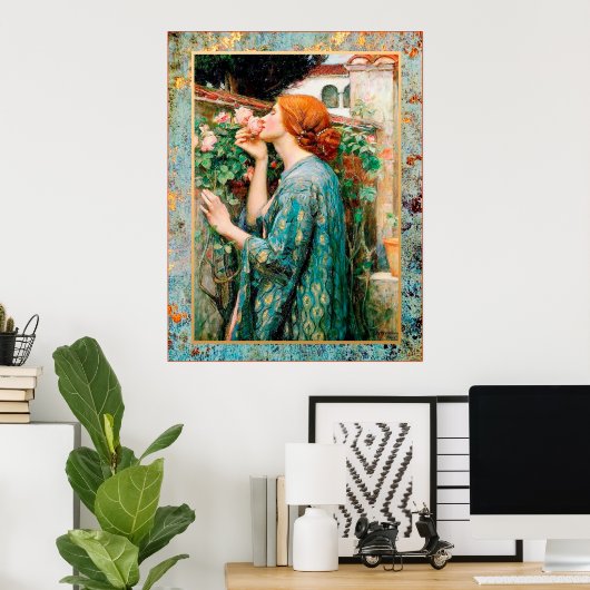 Wasserhaus - Das Soul einer Rose -1908 Poster (Heimbüro)