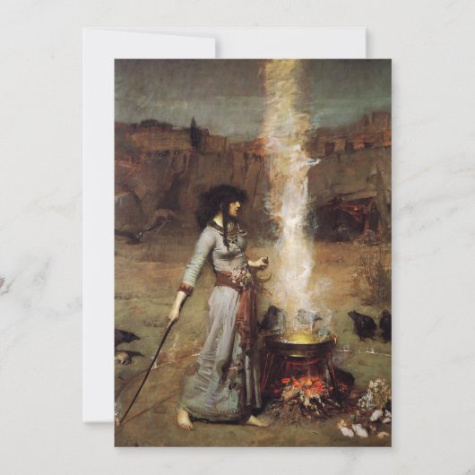 Wasserhaus Der Zauber Einladungen (Vorderseite)