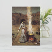 Wasserhaus Der Zauber Einladungen (Stehend Vorderseite)