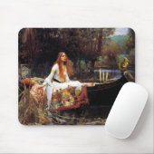 Wasserhaus Die Dame der Shalott-Maus Pad Mousepad (Mit Mouse)