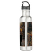 Wasserhaus Die Dame von Shalott Edelstahlflasche (Rückseite)