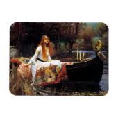 Wasserhaus Die Dame von Shalott Magnet (Horizontal)