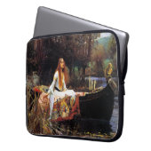 Wasserhaus Die Lady von Shalott Laptop-Sieb Laptopschutzhülle (Vorderseite Links)