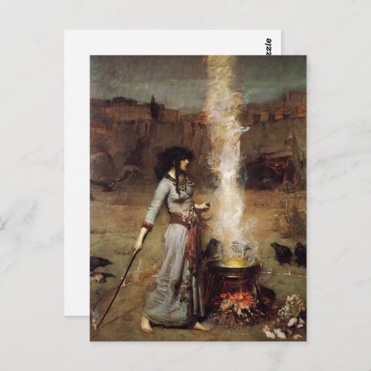 Wasserhaus Die Postkarte des Magischen Kreises (Vorne/Hinten)