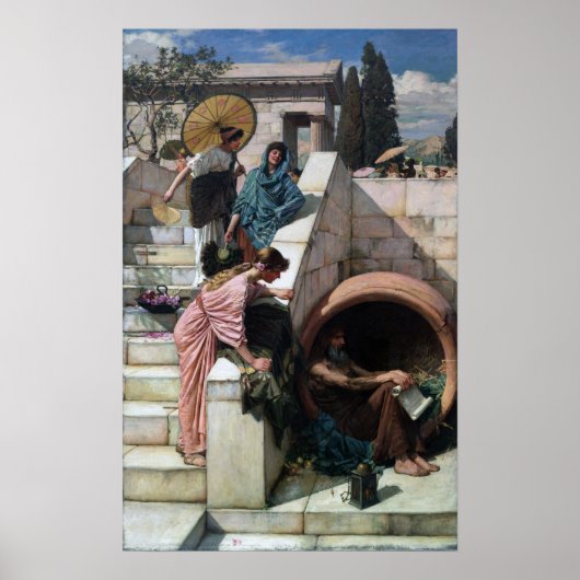 Wasserhaus - Diogenes 1882 Poster (Vorne)