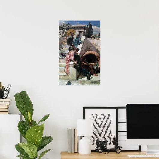 Wasserhaus - Diogenes 1882 Poster (Heimbüro)