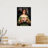 Wasserhaus Gather YRosenknospe Poster (Küche)