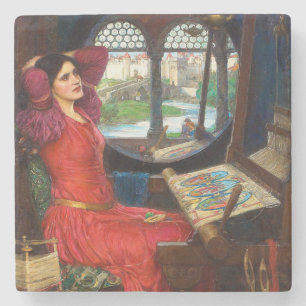 Wasserhaus Ich bin halb kalt von Schatten Steinuntersetzer