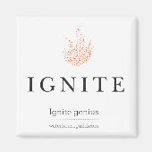 Wasserhaus "Ignite" Magnet (Vorne)