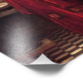 Wasserhaus Kristallkugel Print Fotodruck (Ecke)