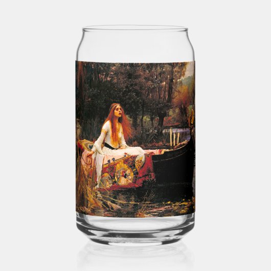 Wasserhaus Lady of Shalott Dosenglas (Vorderseite)