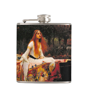 Wasserhaus Lady of Shalott Flachmann