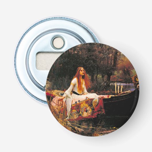 Wasserhaus Lady of Shalott Flaschenöffner (Vorderseite)
