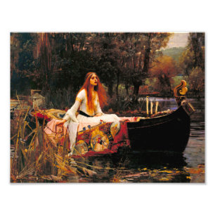 Wasserhaus Lady of Shalott Fotodruck