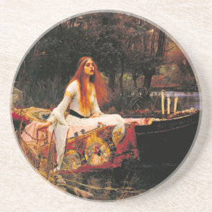 Wasserhaus Lady of Shalott Getränkeuntersetzer