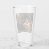 Wasserhaus Lady of Shalott Glas (Rückseite)