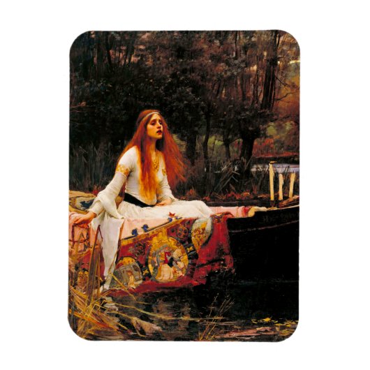 Wasserhaus Lady of Shalott Magnet (Vertikal)