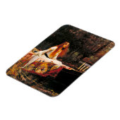 Wasserhaus Lady of Shalott Magnet (Linke Seite)