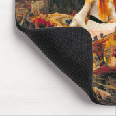 Wasserhaus Lady of Shalott Mousepad (Ecke)