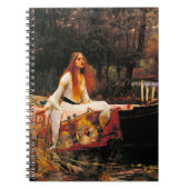 Wasserhaus Lady of Shalott Notizblock (Vorderseite)