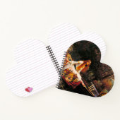 Wasserhaus Lady of Shalott Notizblock (Innenseite)