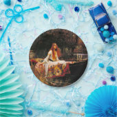 Wasserhaus Lady of Shalott Pappteller (Party)