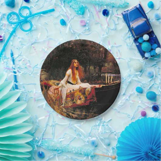 Wasserhaus Lady of Shalott Pappteller (Party)