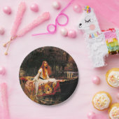 Wasserhaus Lady of Shalott Pappteller (Party)