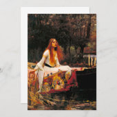 Wasserhaus Lady of Shalott Save The Date (Vorne/Hinten)