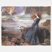 Wasserhaus Miranda-The Tempest Fleecedecke (Vorderseite (Horizontal))