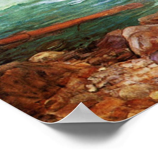 Wasserhaus Miranda The Tempest Poster (Ecke)