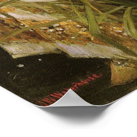 Wasserhaus - Ophelia 1894 Poster (Ecke)