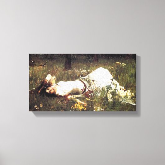 Wasserhaus Ophelia Canvas Print Leinwanddruck (Vorderseite)
