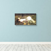 Wasserhaus Ophelia Canvas Print Leinwanddruck (Insitu (Holzboden))