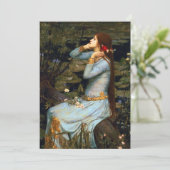 Wasserhaus Ophelia Einladungen (Stehend Vorderseite)