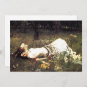 Wasserhaus Ophelia Einladungen (Vorne/Hinten)