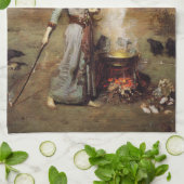 Wasserhaus The Magic Circle Kitchen Handtuch (Gefaltet)