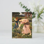 Wasserhaus Versammelt Ihre Rosenknospe Postkarte (Stehend Vorderseite)