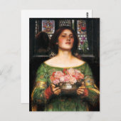 Wasserhaus Versammelt Ihre Rosenknospe Postkarte (Vorne/Hinten)