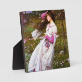 Wasserhaus Windblumen Plaque Fotoplatte (Vorderseite)