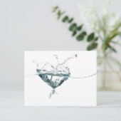Wasserherd Postkarte (Stehend Vorderseite)