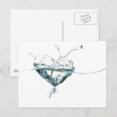 Wasserherd Postkarte (Vorne/Hinten)