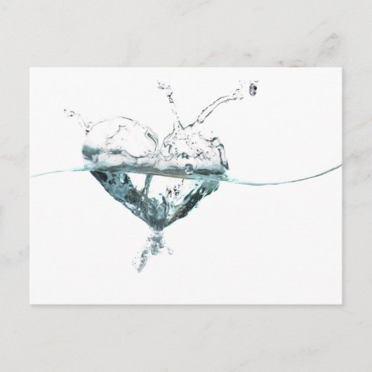 Wasserherd Postkarte (Vorderseite)