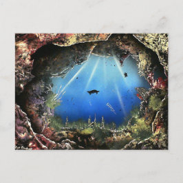 Wasserhöhle Postkarte