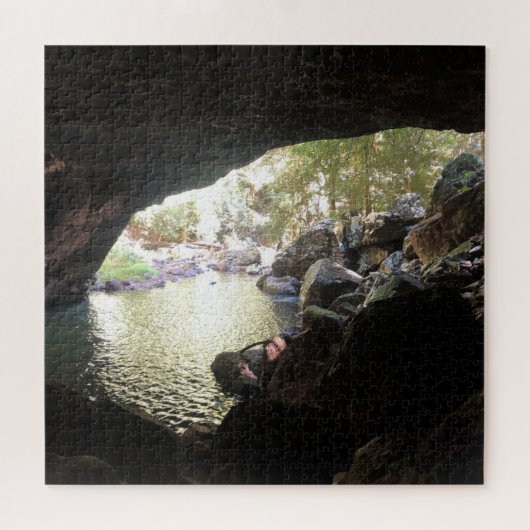 Wasserhöhle Puzzle (Horizontal)